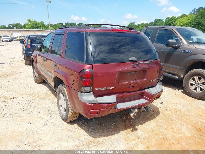 2004 Chevrolet Trailblazer Ls VIN: 1GNDS13S842342005 Lot: 39506369