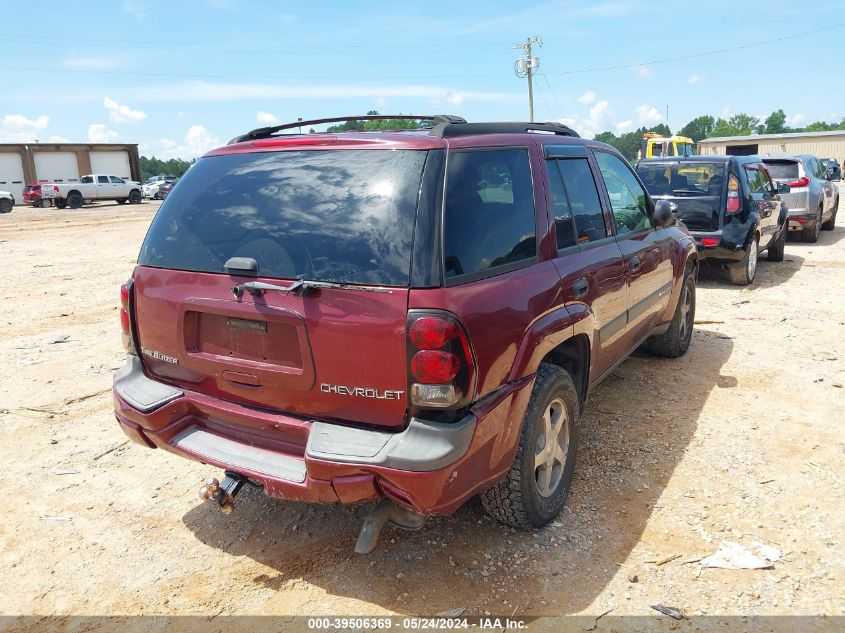 2004 Chevrolet Trailblazer Ls VIN: 1GNDS13S842342005 Lot: 39506369