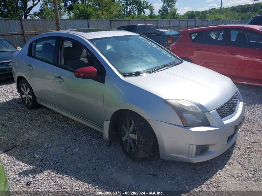 2012 Nissan Sentra 2.0/2.0S/Sr/2.0Sl VIN: 3N1AB6AP4CL647976 Lot: 39506372