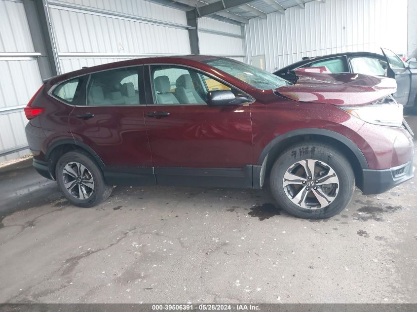 2019 Honda Cr-V Lx VIN: 2HKRW6H36KH200555 Lot: 39506391