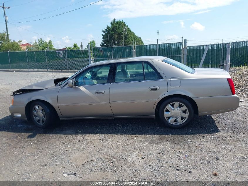 2000 Cadillac Deville Dts VIN: 1G6KF5792YU342761 Lot: 39506404