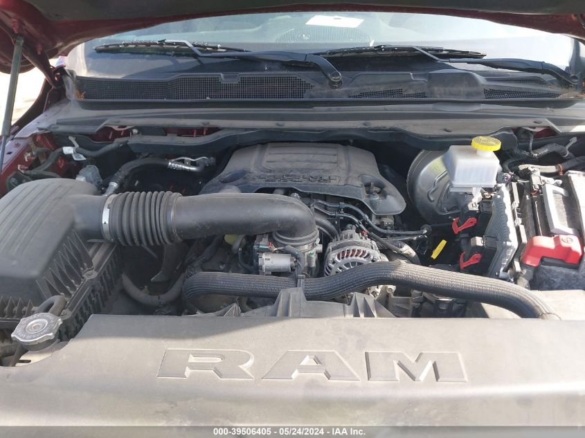 2019 Ram 1500 Big Horn/Lone Star 4X4 5'7 Box VIN: 1C6SRFFT8KN588052 Lot: 39506405