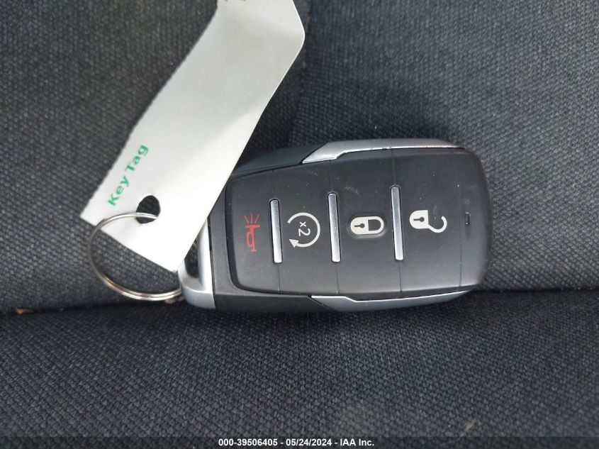 2019 Ram 1500 Big Horn/Lone Star 4X4 5'7 Box VIN: 1C6SRFFT8KN588052 Lot: 39506405