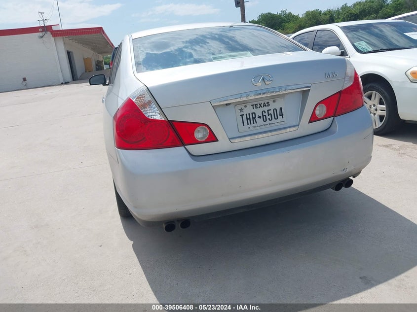 2006 Infiniti M35 VIN: JNKAY01E86M110107 Lot: 39506408