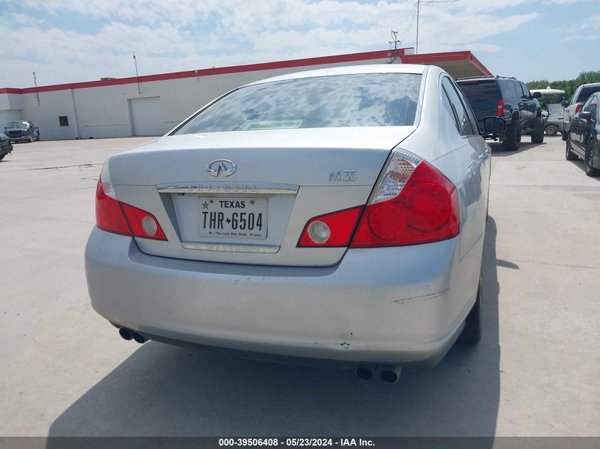 2006 Infiniti M35 VIN: JNKAY01E86M110107 Lot: 39506408
