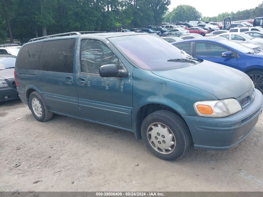 1998 Oldsmobile Silhouette Gl VIN: 1GHDX03E1WD105503 Lot: 39506409