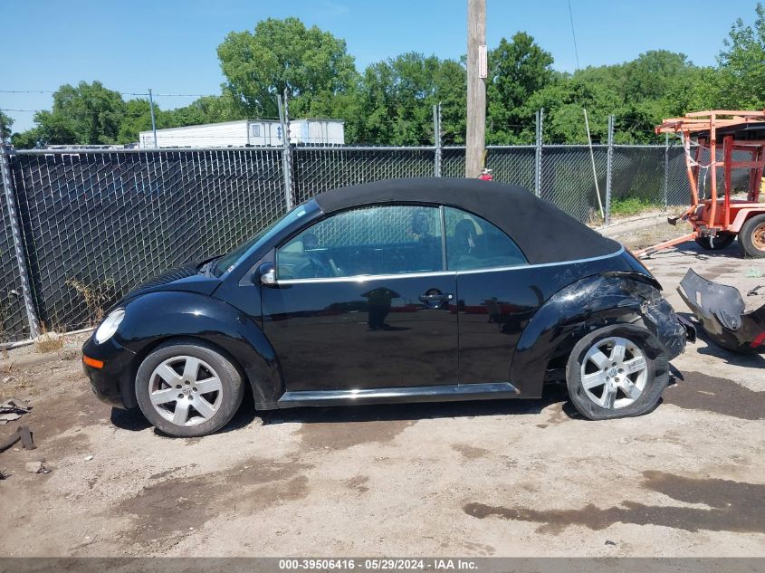 2007 Volkswagen New Beetle 2.5 VIN: 3VWRF31Y47M420439 Lot: 39506416