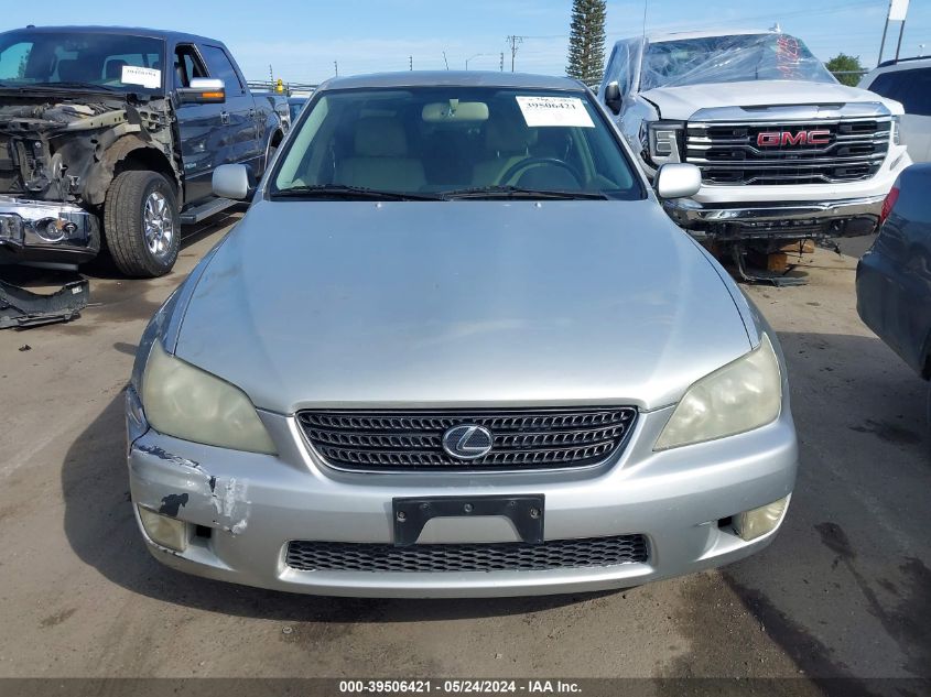 2002 Lexus Is 300 VIN: JTHBD192320061173 Lot: 39506421