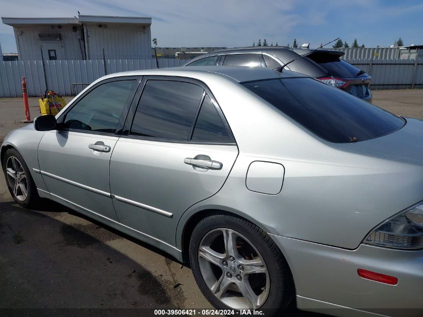 2002 Lexus Is 300 VIN: JTHBD192320061173 Lot: 39506421