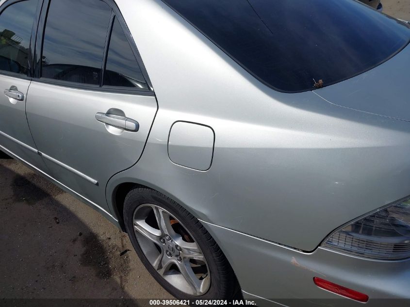 2002 Lexus Is 300 VIN: JTHBD192320061173 Lot: 39506421