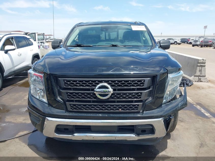 2021 Nissan Titan Sv 4X2 VIN: 1N6AA1EF2MN509341 Lot: 39506424