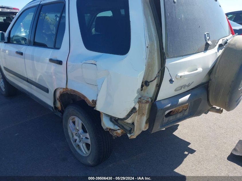 2003 Honda Cr-V Ex VIN: JHLRD788X3C028053 Lot: 39506430