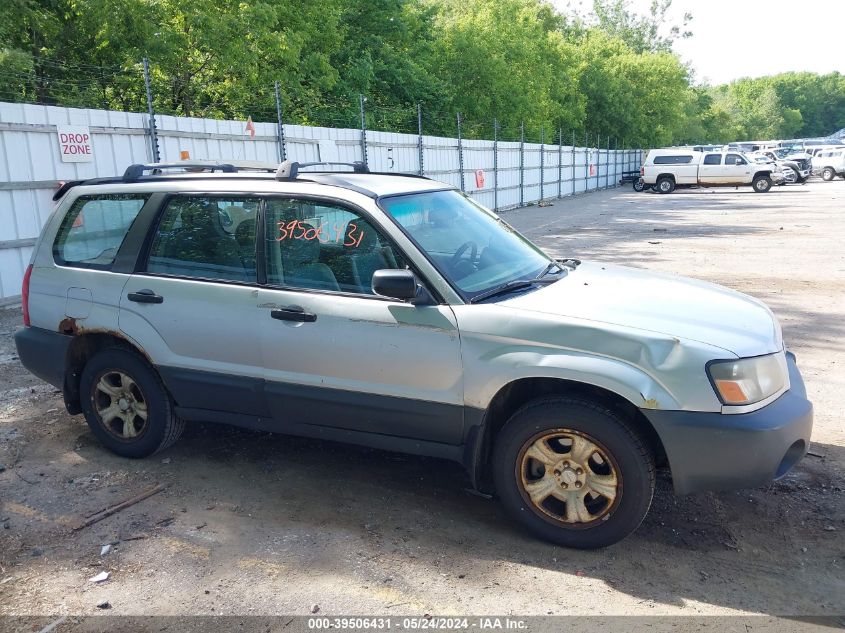 2005 Subaru Forester 2.5X VIN: JF1SG63655H753545 Lot: 39506431