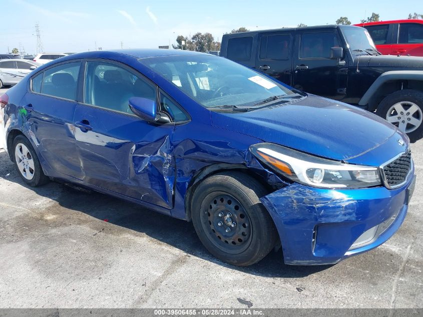 2017 Kia Forte Lx VIN: 3KPFK4A78HE159892 Lot: 39506455