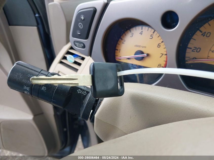 2005 Nissan Murano Sl VIN: JN8AZ08W55W424348 Lot: 39506464