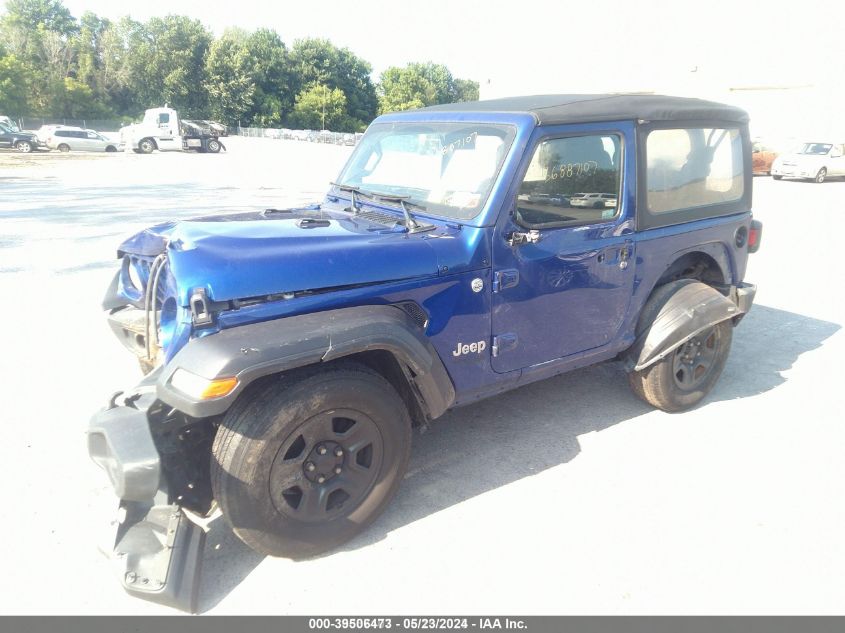 1C4GJXAG4LW143308 2020 JEEP WRANGLER - Image 2