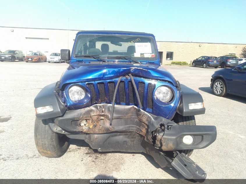 2020 Jeep Wrangler Sport 4X4 VIN: 1C4GJXAG4LW143308 Lot: 39506473