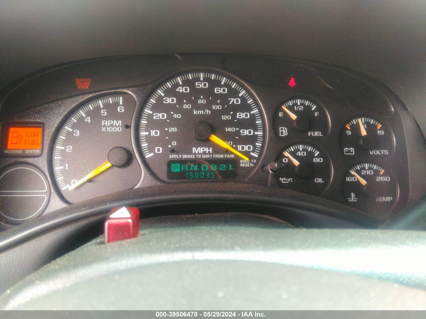 2000 Chevrolet Silverado 1500 Ls VIN: 1GCEK19V2YE342570 Lot: 39506478