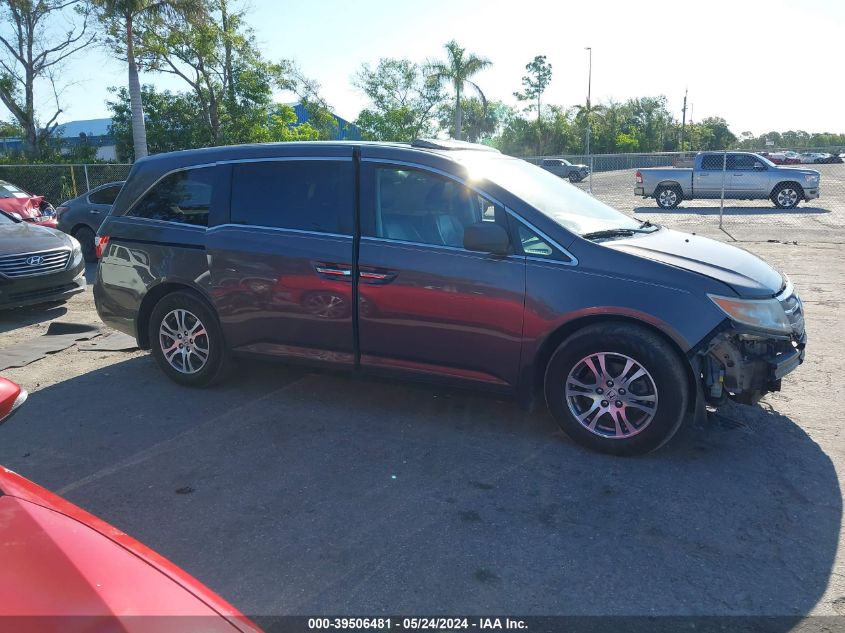 2011 Honda Odyssey Ex-L VIN: 5FNRL5H62BB088882 Lot: 39506481