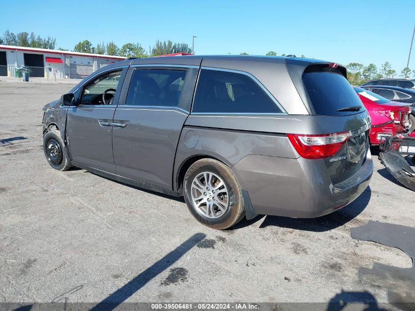 2011 Honda Odyssey Ex-L VIN: 5FNRL5H62BB088882 Lot: 39506481