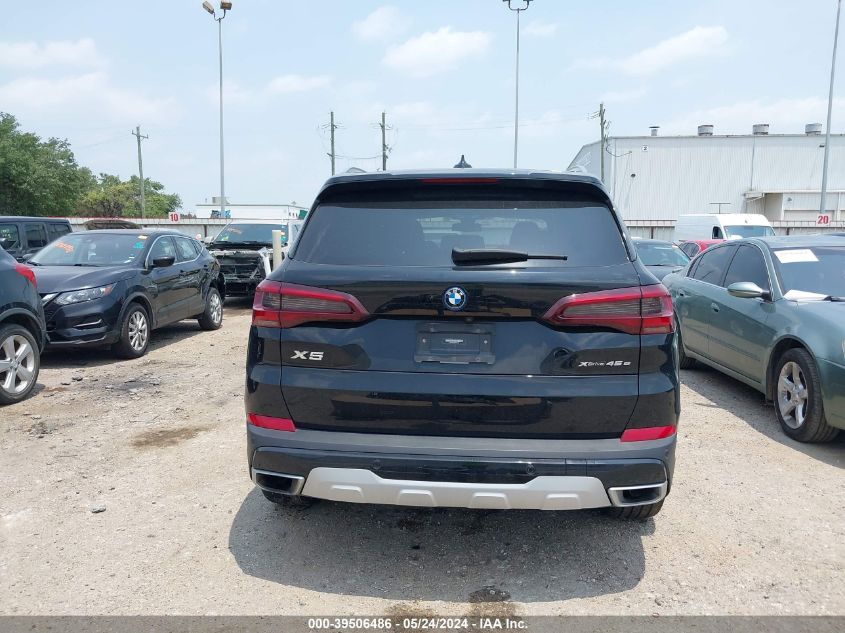 2023 BMW X5 Phev xDrive45E VIN: 5UXTA6C08P9P61209 Lot: 39506486