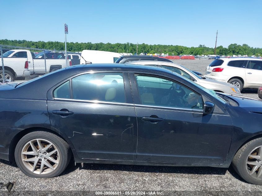 2010 Ford Fusion Sel VIN: 3FAHP0JG7AR121724 Lot: 39506501