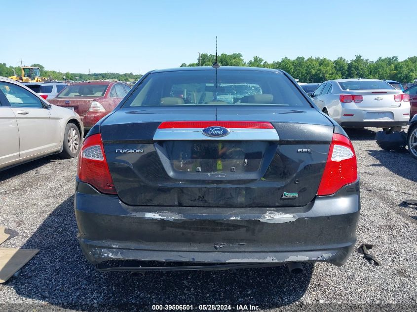 2010 Ford Fusion Sel VIN: 3FAHP0JG7AR121724 Lot: 39506501