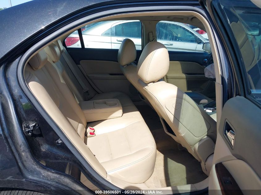 2010 Ford Fusion Sel VIN: 3FAHP0JG7AR121724 Lot: 39506501