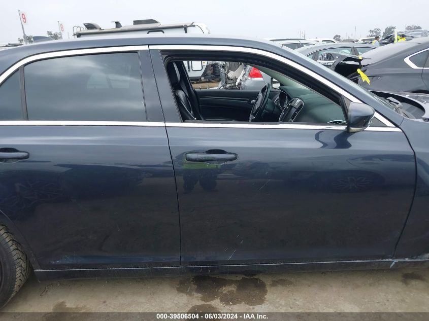 2015 Chrysler 300 Limited VIN: 2C3CCAAG9FH860123 Lot: 39506504