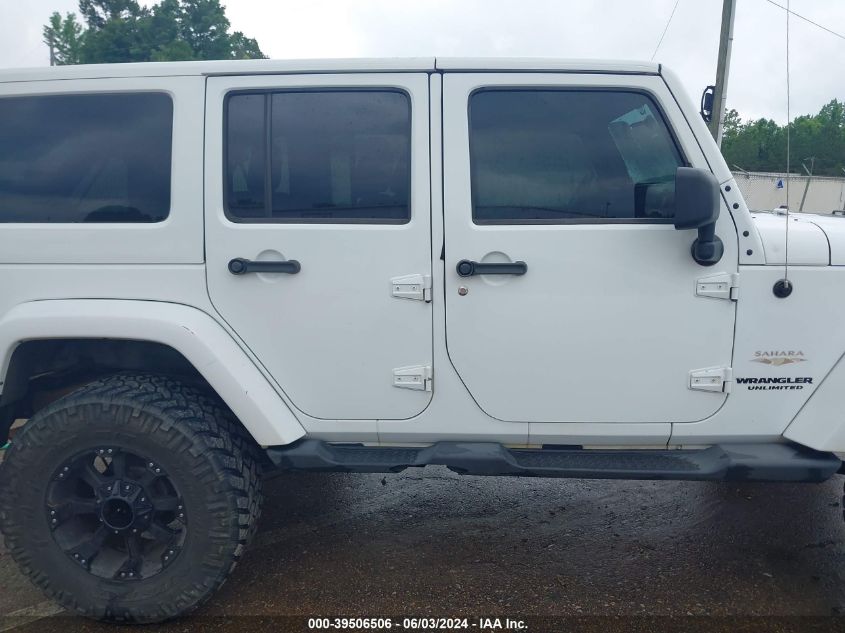 2012 Jeep Wrangler Unlimited Sahara VIN: 1C4HJWEG5CL123112 Lot: 39506506