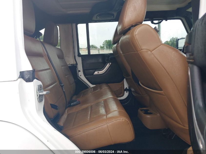 2012 Jeep Wrangler Unlimited Sahara VIN: 1C4HJWEG5CL123112 Lot: 39506506