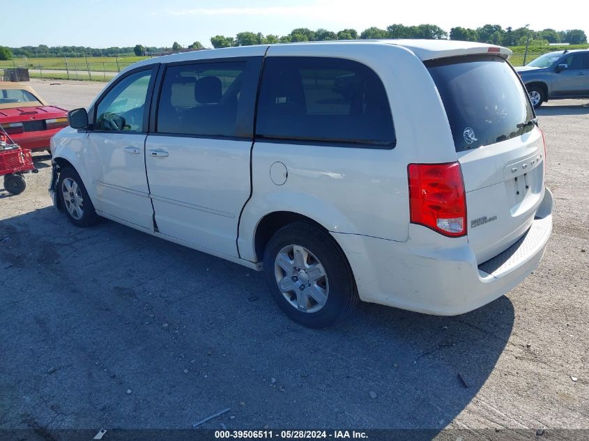 2011 Dodge Grand Caravan Express VIN: 2D4RN4DG3BR757865 Lot: 39506511