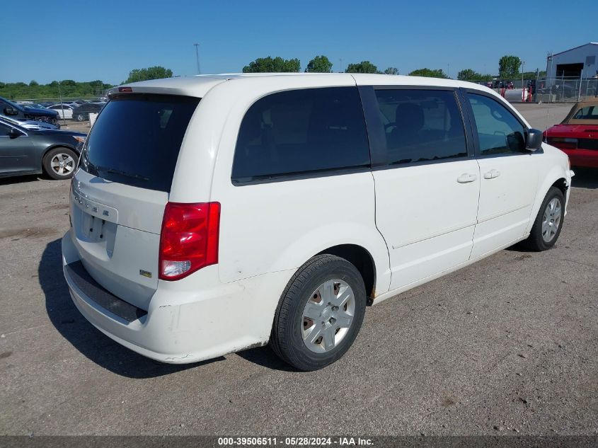 2011 Dodge Grand Caravan Express VIN: 2D4RN4DG3BR757865 Lot: 39506511