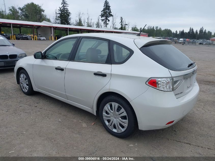 2008 Subaru Impreza 2.5I VIN: JF1GH61688H805020 Lot: 39506516