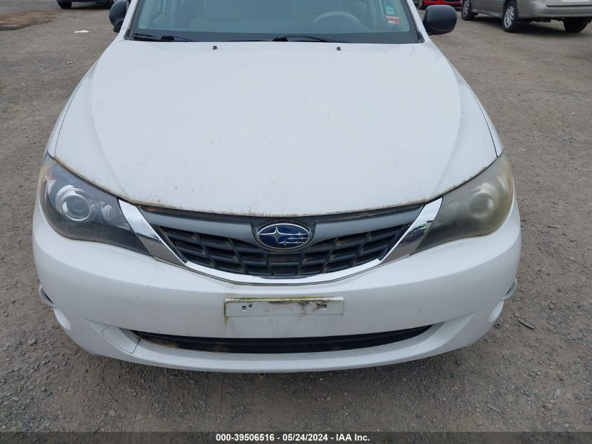 2008 Subaru Impreza 2.5I VIN: JF1GH61688H805020 Lot: 39506516