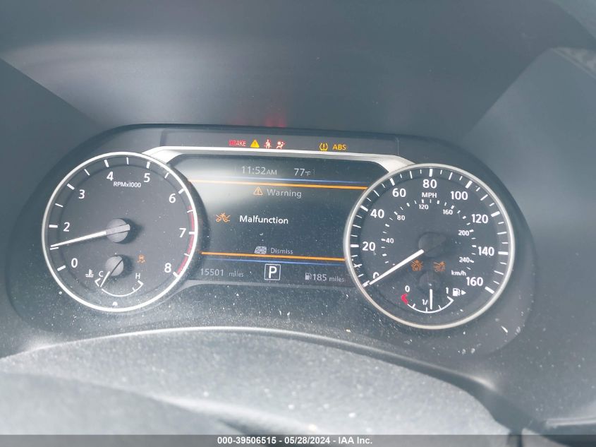 3N1AB8CV9PY236816 2023 Nissan Sentra Sv Xtronic Cvt