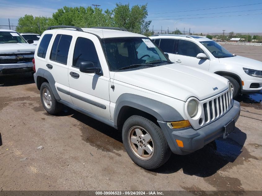 2007 Jeep Liberty Sport VIN: 1J4GL48K37W519788 Lot: 39506523