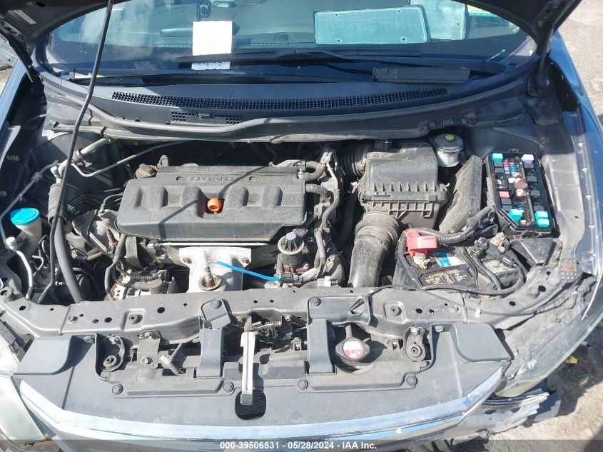 2012 Honda Civic Lx VIN: 19XFB2F54CE389272 Lot: 39506531