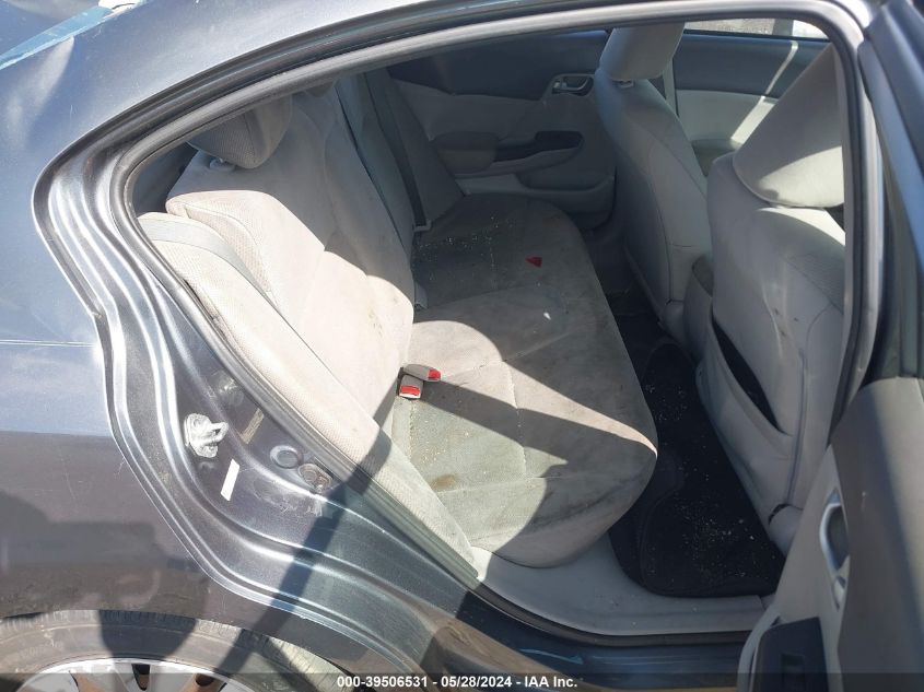 2012 Honda Civic Lx VIN: 19XFB2F54CE389272 Lot: 39506531