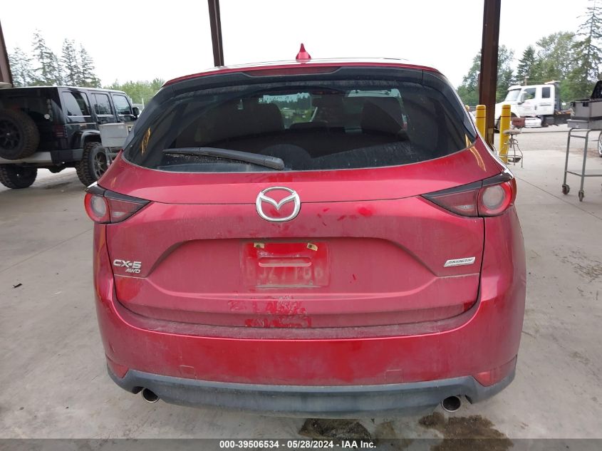 2018 Mazda Cx-5 Touring VIN: JM3KFBCM8J0400544 Lot: 39506534