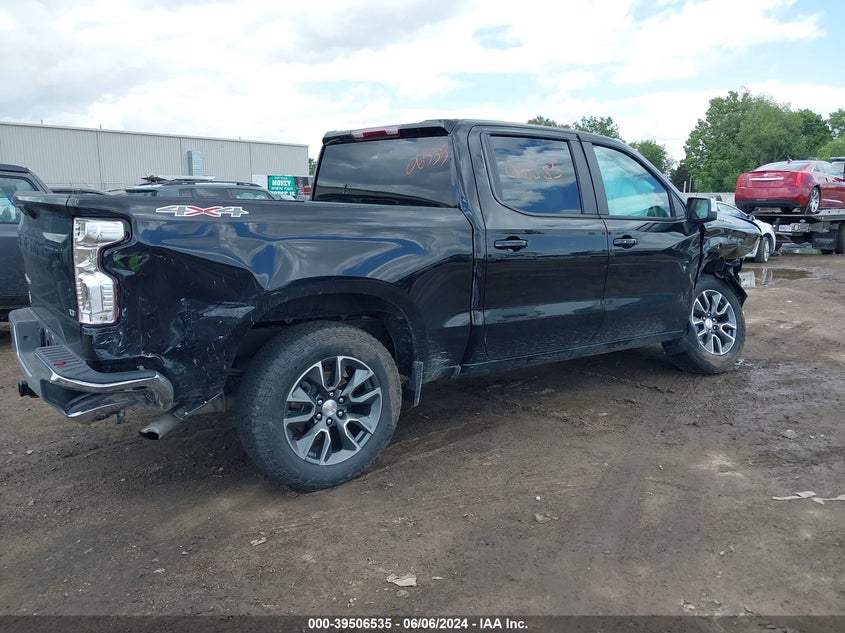 2024 CHEVROLET SILVERADO 1500 4WD  SHORT BED LT WITH 2FL - 1GCPDKEK8RZ126429