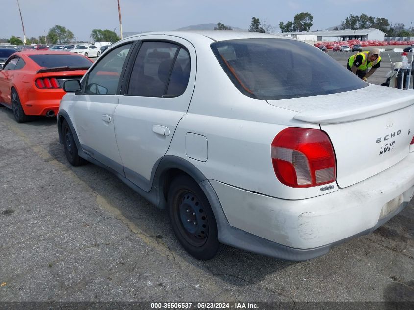 2001 Toyota Echo VIN: JTDBT123710127259 Lot: 39506537