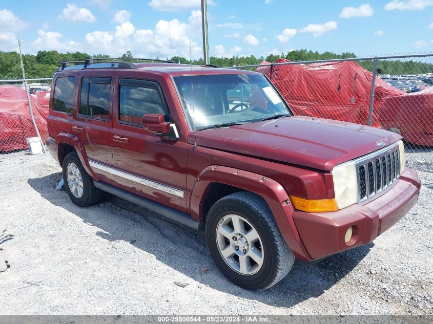 2007 Jeep Commander Overland VIN: 1J8HH68247C538027 Lot: 39506544