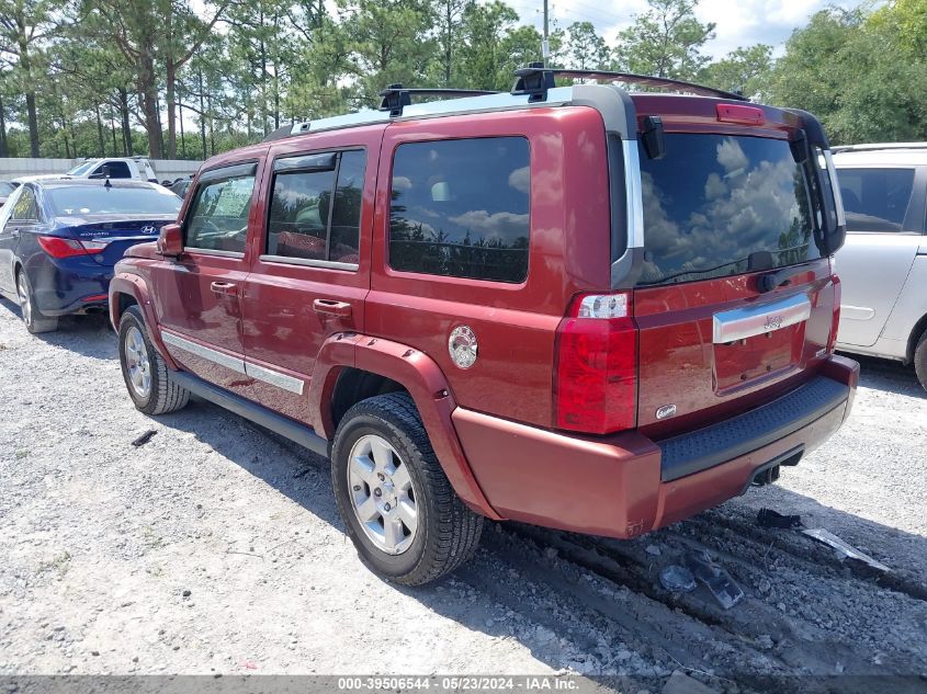 2007 Jeep Commander Overland VIN: 1J8HH68247C538027 Lot: 39506544