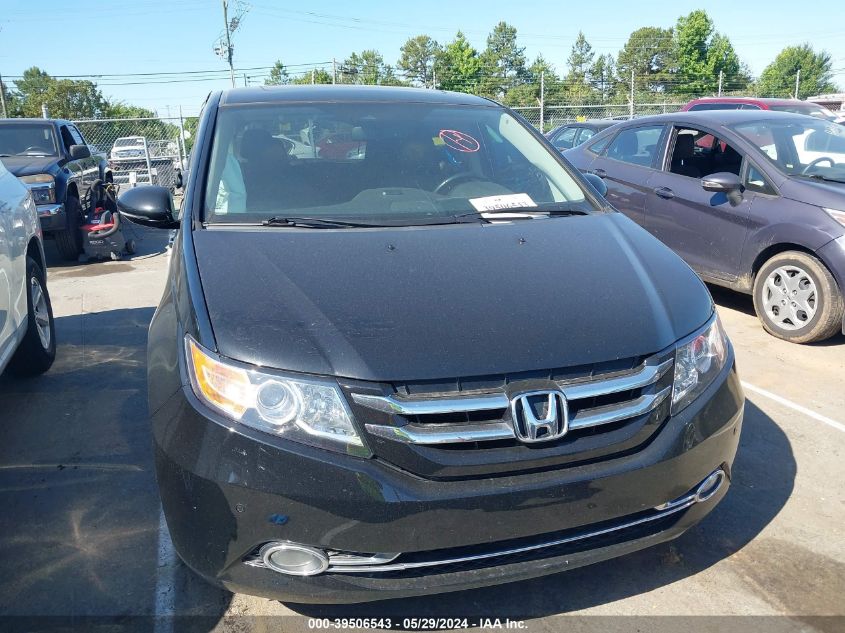 2015 Honda Odyssey Touring/Touring Elite VIN: 5FNRL5H90FB127940 Lot: 39506543