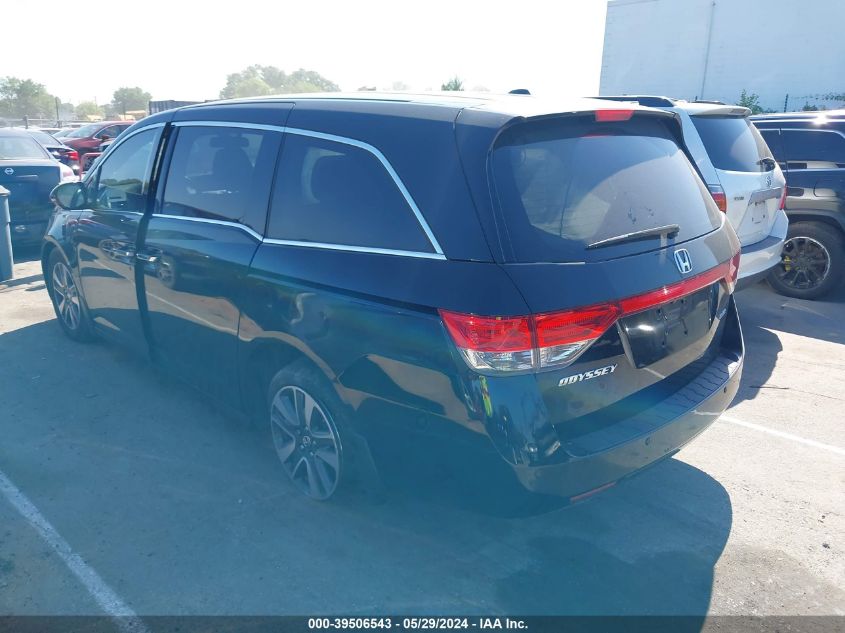 2015 Honda Odyssey Touring/Touring Elite VIN: 5FNRL5H90FB127940 Lot: 39506543