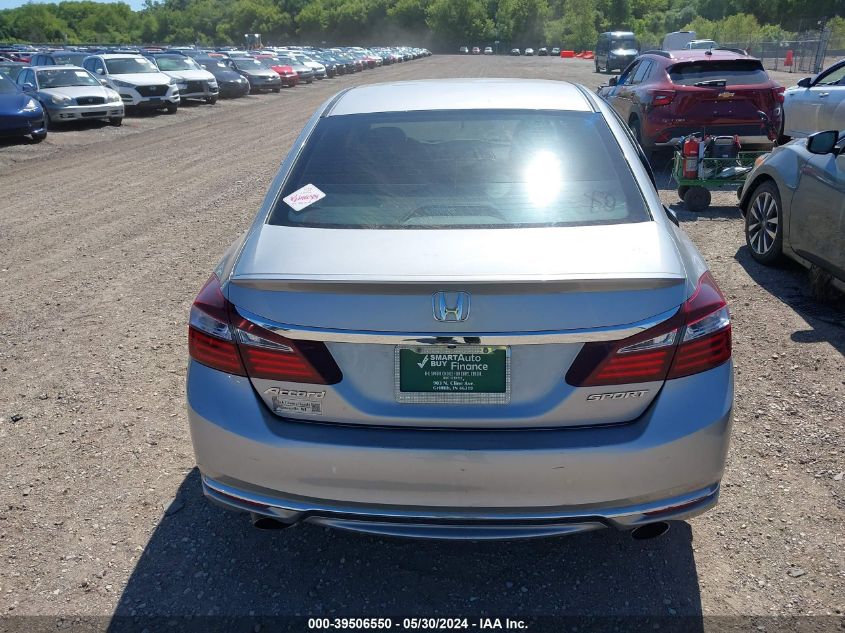 2C3AA53G05H118662 2016 Honda Accord Sport