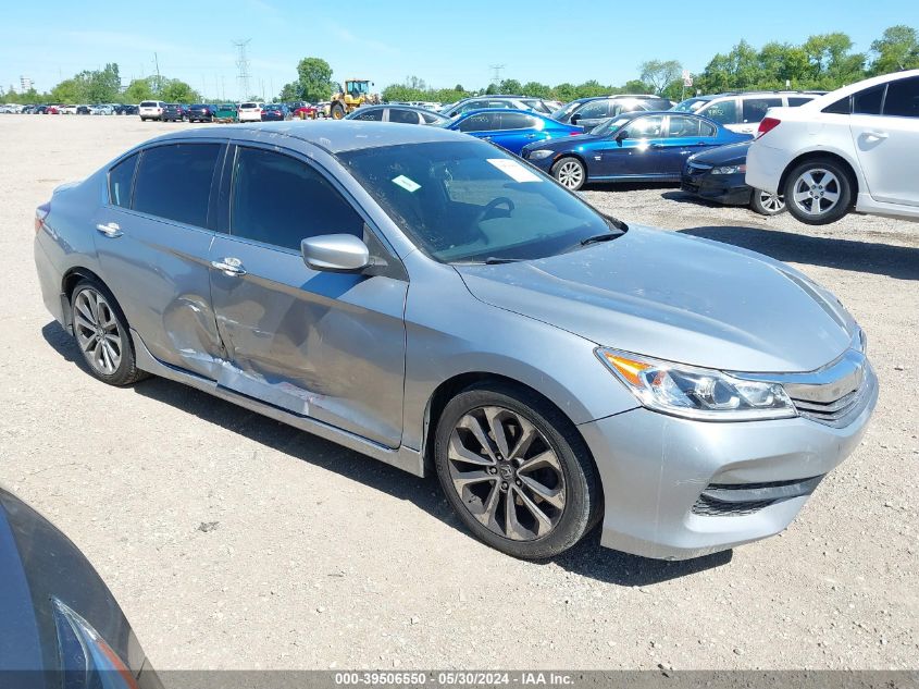 2C3AA53G05H118662 2016 Honda Accord Sport