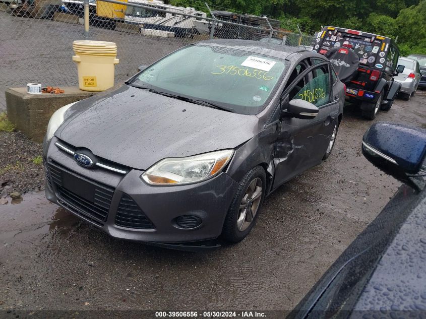 2014 Ford Focus Se VIN: 1FADP3F21EL344133 Lot: 39506556