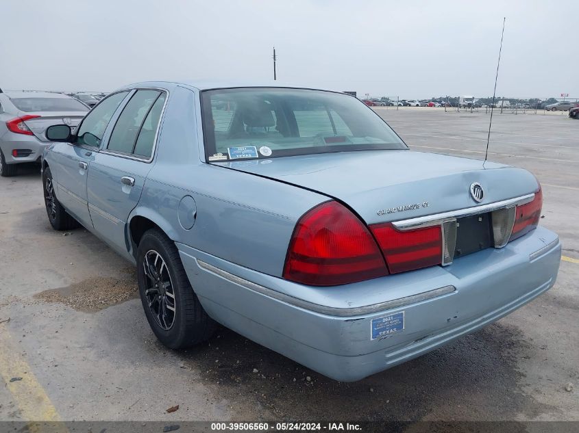 2005 Mercury Grand Marquis Ls/Lse VIN: 2MEFM75W45X639302 Lot: 39506560